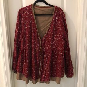 ❤️Floral Button Up Blouse❤️